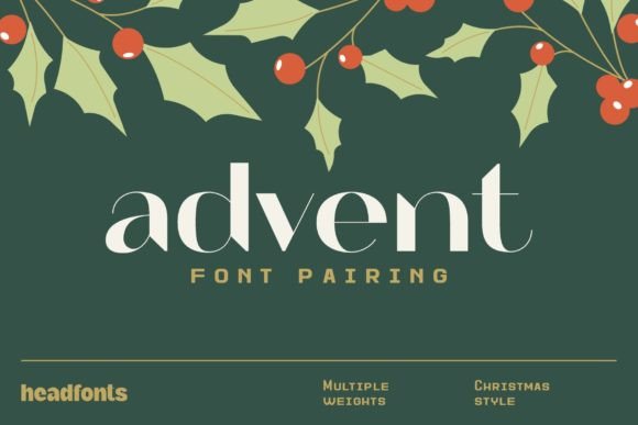 Advent Font Pairing: A Typeface for Better Branding