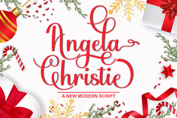 Angela Christie: A Handwritten Font for Editorial Design