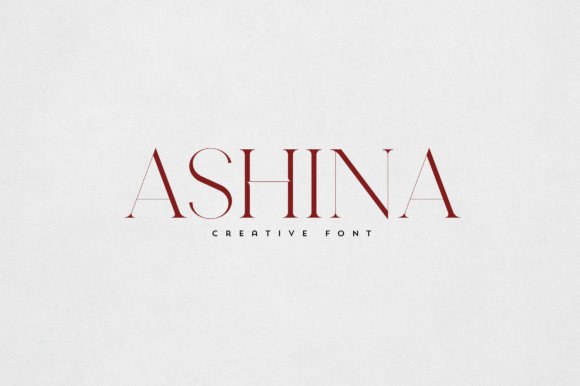 Ashina: A Versatile Serif Font for Editorial Design