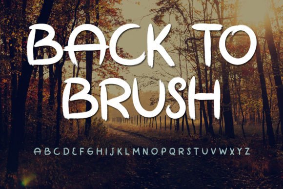 Back to Brush: The Handwritten Font for Bold Marketing