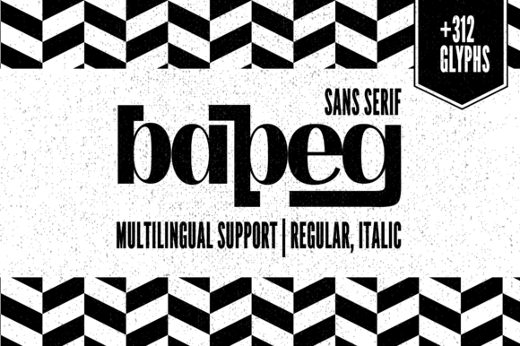 Bapeg Typeface: Elevate Your Brand Identity