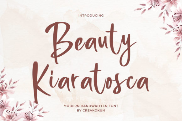 Beauty Kiaratosca: A Web Designer’s Review of This Elegant Script Font