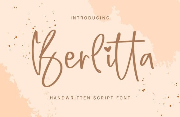 Berlitta: The Elegant Script Font for Branding