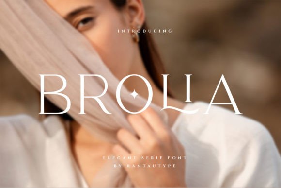 Brolia: A Luxurious Serif Font for Crafters