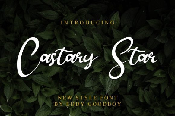 Castary Star: A Sweet Handwritten Font for Branding