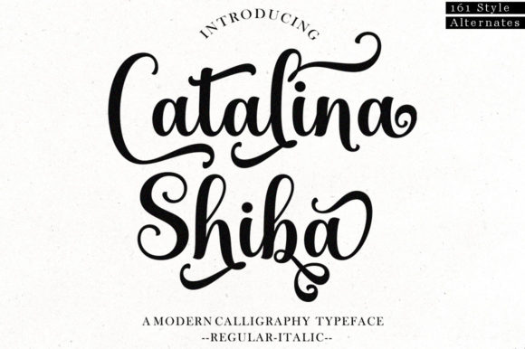 Catalina Shiba: A Delicate Typeface for Digital Elegance
