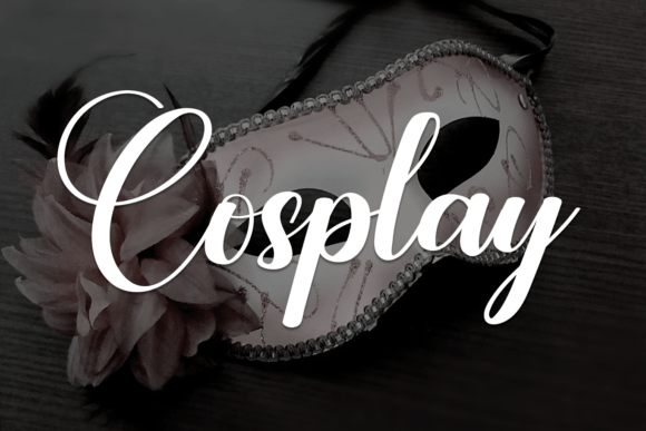 Cosplay Font Review: Elegant Script for Branding