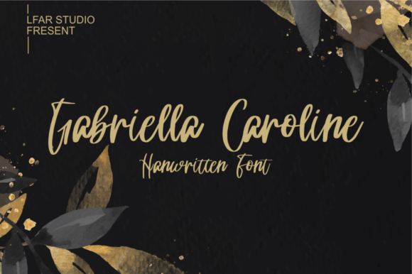 Gabriella Caroline: The Elegant Handwritten Font for Crafters