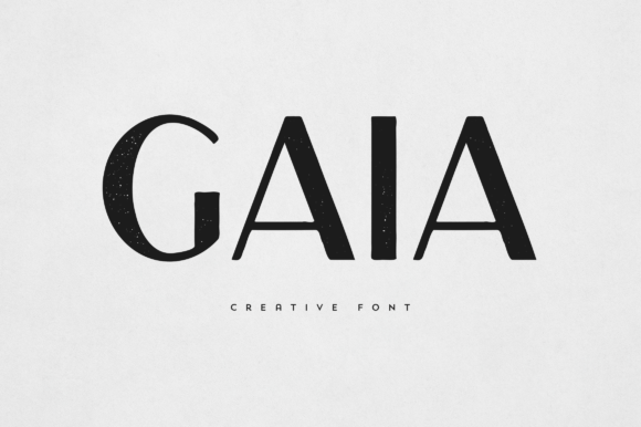 Gaia: A Versatile Sans Serif Font for Modern Editorial Design