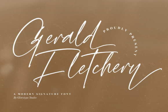 Gerald Fletchery: A Premium Script Font for Web Design