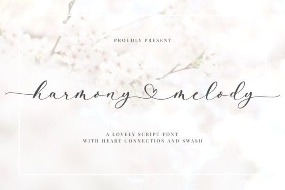 Harmony Melody: A Script Font for Modern Web Design