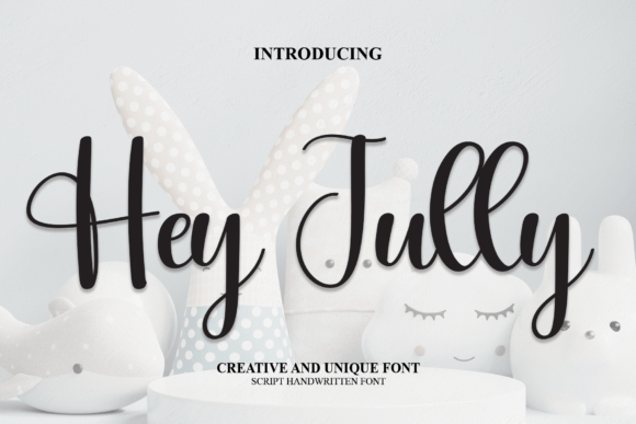 Hey Jully: A Handwritten Font for Modern Web Design