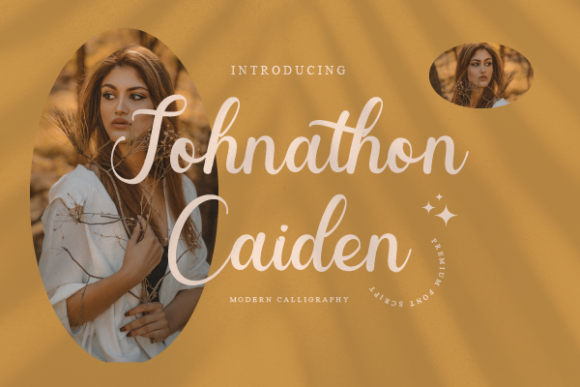 Johnathon Caiden: A Graceful Script Font for Crafters