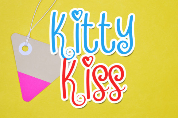 Kitty Kiss: A Sweet Handwritten Font for Web Design