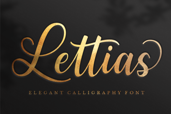 Lettias: A Script Font for Elegant Branding