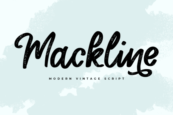 Mackline: A Handwritten Font for Modern Web Design
