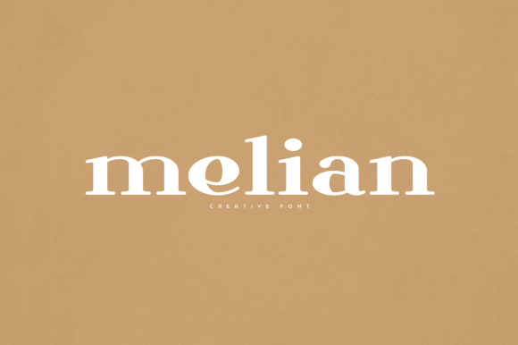 Melian Serif Font for Campaign Design