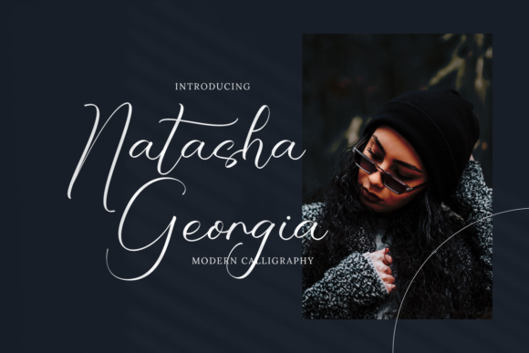 Natasha Georgia: An Elegant Handwritten Font for Web Design