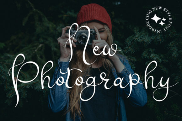 New Photography Font: A Sweet Typeface for Branding