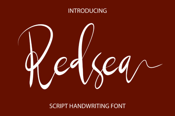 Redsea: A Script Font for Elegant Branding