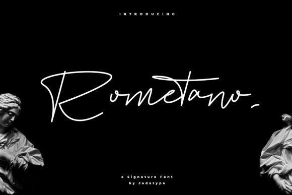 Rometano: A Premium Script Font for Elegant Campaigns