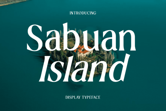 Sabuan Island Font for Strong Brand Identity