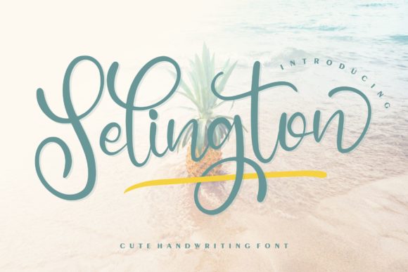 Selington Font: Elevating Web Design with Elegant Script