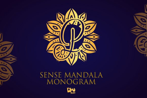 Sense Mandala Monogram: A Decorative Typeface for Editorial Design