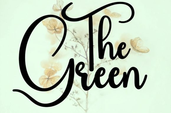 The Green: A Handwritten Font for Branding